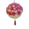 Cute Fabric Flower Paper Lantern Small Decorative Lantern Handhold Hanging Festival DÃ©cor, Pink