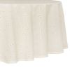 Eyelet Table Cloth, 70R'