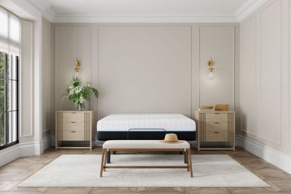 Copper Lux 12" King Soft Memory Foam Mattress With Phase Change Cooling Fabric