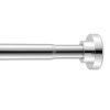 Shower Curtain Rod, 28-76 Inches, 1 Inch Diameter Adjustable Spring Tension Stainless Steel Telescoping Rod with Holders