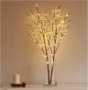 Lighted Brown Branches Battery Operated with Timer 30IN 100 LED Fairy Lights