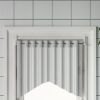 Curtain Rail White Aluminum 24-41 inches length Extendable