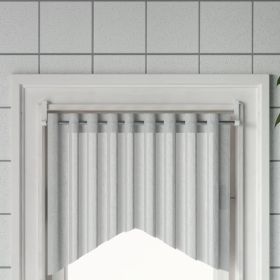 Curtain Rail White Aluminum 24-41 inches length Extendable