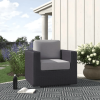 Fully Assembled Patio Chair with Cushions