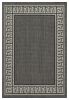 Sunshine GC_HAR2002 Anthracite 7 ft. 10 in. x 10 ft. 3 in. Indoor/Outdoor Area Rug
