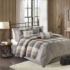 7 Piece Herringbone Comforter Set
