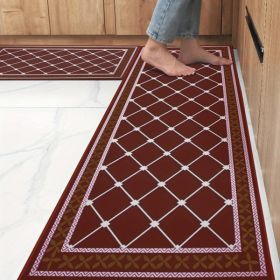 Kitchen Mat Cushioned Kitchen Rugs Non-Skid Waterproof Kitchen Mats and Rugs Comfort Standing Mat for Kitchen, Floor, Office, Sink, Laundry