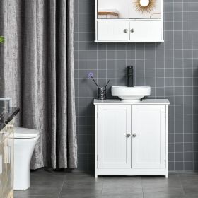 Waterproof Bathroom Sink Cabinet â€“ Space-Saving Under-Sink Storage Organizer with Durable Construction and Sleek Design