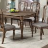 Transitional Style 1pc Dining Table Ash Oak Rectangle Table Unique Design Legs Kitchen Dining Room