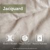 9 Piece Jacquard Comforter Set