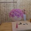 Cute Fabric Flower Paper Lantern Small Decorative Lantern Handhold Hanging Festival DÃ©cor, Pink
