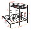 Triple twin bunk bed, can be separated into 3 twin beds