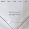 1 PC King/Cal King 100% Cotton Shell Comforter
