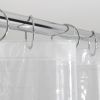 Lightweight PEVA Shower Liner â€“ 70" x 71" Clear, Waterproof with Magnet Bottom, Easy to Clean Bathroom Curtain