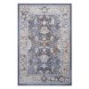 8X10 Blue/Traditional Non-Shedding Living Room Bedroom Dining Home Office Stylish and Stain Resistant Area Rug