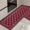 Kitchen Mat Cushioned Kitchen Rugs Non-Skid Waterproof Kitchen Mats and Rugs Comfort Standing Mat for Kitchen, Floor, Office, Sink, Laundry