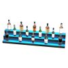 LED Lighted Liquor Bottle Display, 3 Tiers 60 Inch Commercial Illuminated Home Bar Shelf, 3 Steps Whiskey Rack Stand