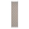 NAAR Guros Collection 2X8 Ivory /Trellis Indoor/Outdoor Area Rug