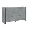 Lorenzo Silver Dresser