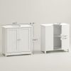 Waterproof Bathroom Sink Cabinet â€“ Space-Saving Under-Sink Storage Organizer with Durable Construction and Sleek Design