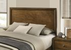 Strong Look Transitional Style 1pc Full Size Bed Walnut Wooden Panel Bedframe High HB Bedroom Furniture