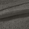 Reversible Bedspread Set Dark Grey King