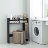 Bathroom Over the Toilet Floor Storage Organizer with Adjustable Shelves