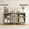 Buffet cabinet, storage cabinet, cutlery cabinet, side panel