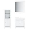 Bathroom Furniture Set White