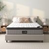 Assembled in USA - High Quality 12" Twin Diamond Innerspring Hybrid and Cooling Gel Memory Foam Mattress, Pressure Relief, and Motion Isolation