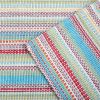 Chunky Stripe Table Runner, Red, 14"W x 90"L
