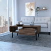 Kobe Coffee Table, One Open Shelf, One Drawer