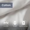 3 Piece Tufted Cotton Chenille Palm Comforter Set