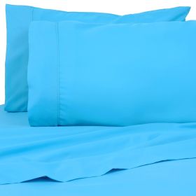 Bamboo 2000 Count Solid 6 Piece Sheet Set - Assorted (Bed Size: King, Color: Assorted)