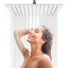 Aquacubic US Warehouse Stock 12 inch Square Water Saving Bathroom Top Rain Shower Head
