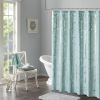 Printed Metallic Shower Curtain