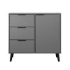 Sideboard Buffet Cabinet with Storage, Wood Coffee Bar Cabinet, Kitchen Buffet Cabinet Cupboard