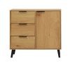 Sideboard Buffet Cabinet with Storage, Wood Coffee Bar Cabinet, Kitchen Buffet Cabinet Cupboard