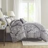 7 Piece Cotton Printed Comforter Set