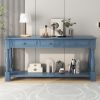 Console Table 63" Long Console Table with Drawers and Shelf for Entryway,Hallway,Living Room