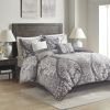 7 Piece Cotton Printed Comforter Set