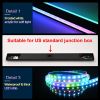 2 Packs 60in Long Outdoor RGB LED Wall Lights