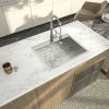 Kitchen Sink Drop-in Top Mount Single Bowl Gunmetal Black Stainless Steel Sink