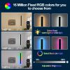 2 Packs 60in Long Outdoor RGB LED Wall Lights