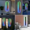 2 Packs 60in Long Outdoor RGB LED Wall Lights