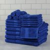 Basic Solid 18-Piece Bath Towel Set Collection