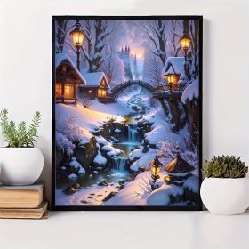 5DDIY Diamond Painting Set  Full Diamond Round Water Diamond Art (Option: Code128)